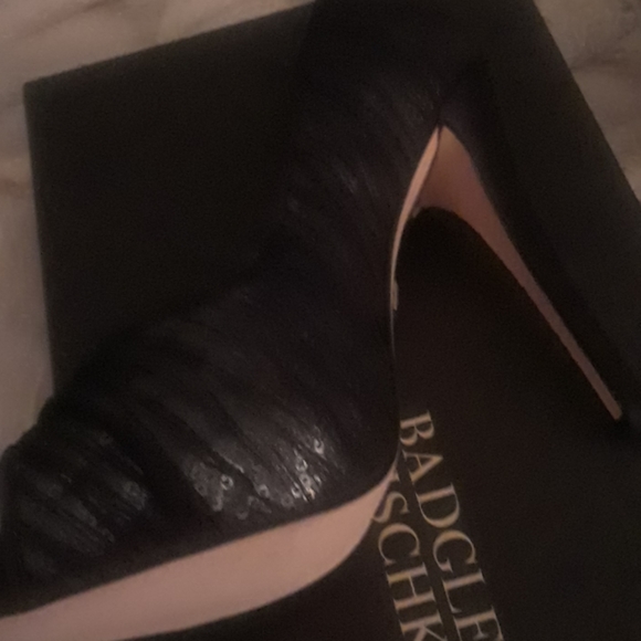 Badgley Mischka black heels - Picture 7 of 8
